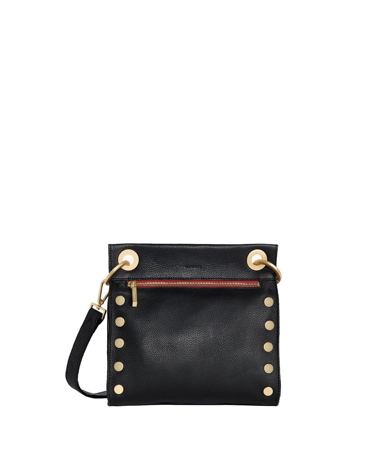 Black/Brushed Gold Red Zip